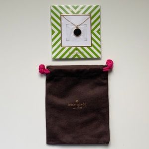 NWT Kate Spade Skirt the Rules Pendant Necklace